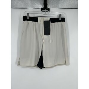 Ten‎ Thousand The Fight Short Shorts Lined 7" 7 Inch Inseam White Small